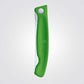 סכין ירקות מתקפלת להב משונן ירוק - 3