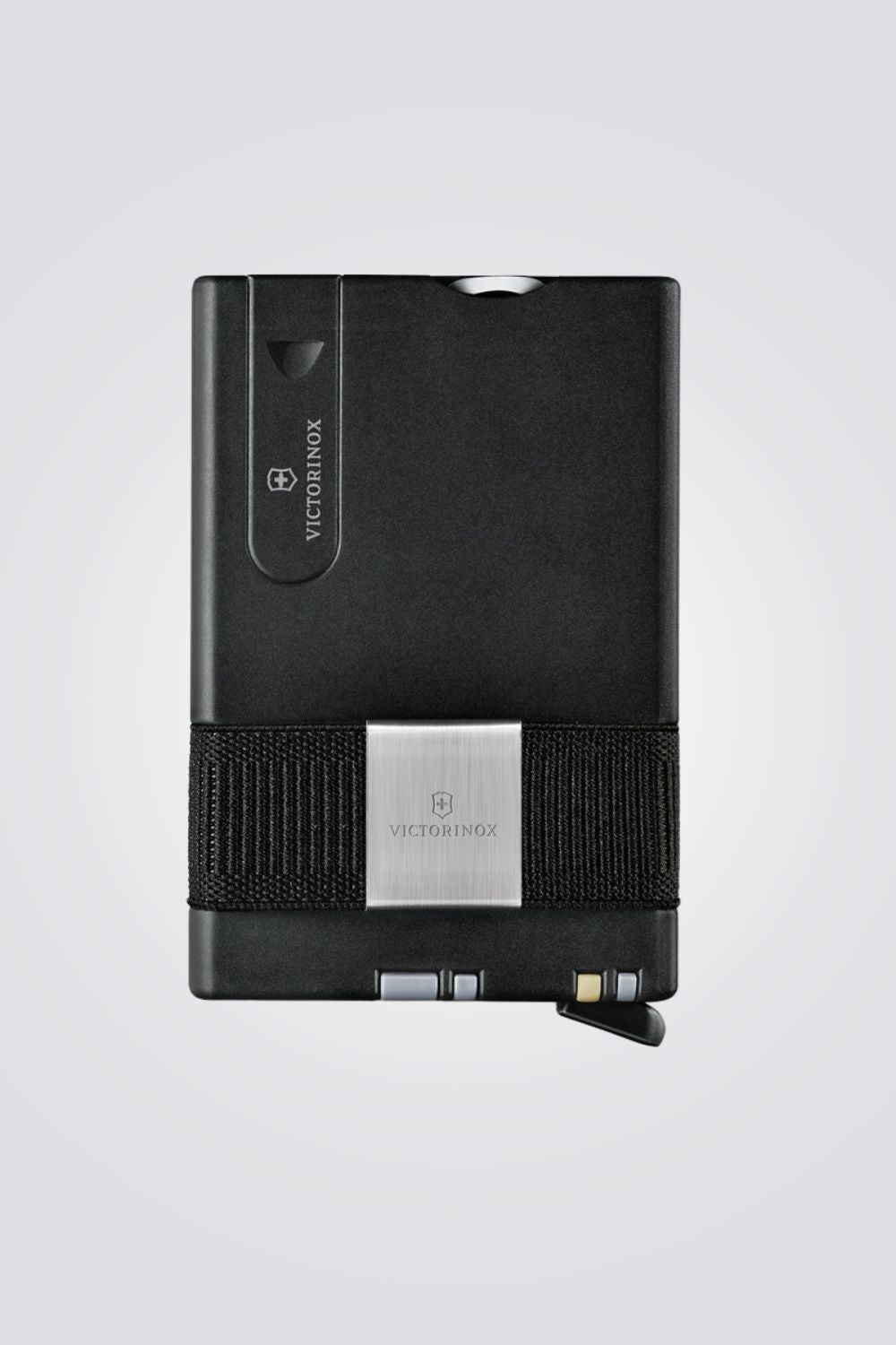 ארנק כרטיסים אפור פרופיל אחורי