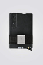 ארנק כרטיסים אפור פרופיל אחורי