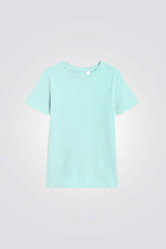 חולצת טריקו בייסיק טורקיז לילדים