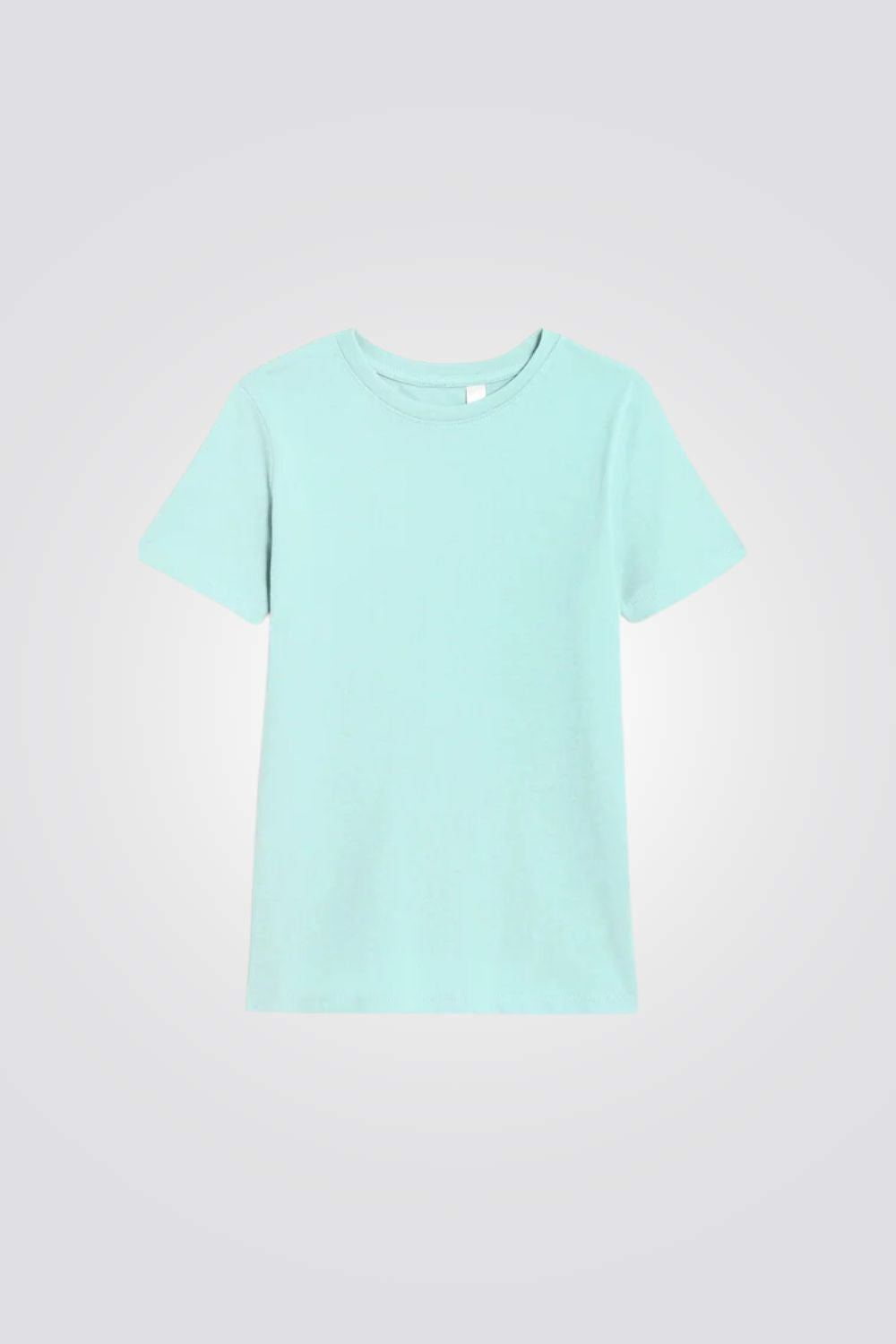 חולצת טריקו בייסיק טורקיז לילדים