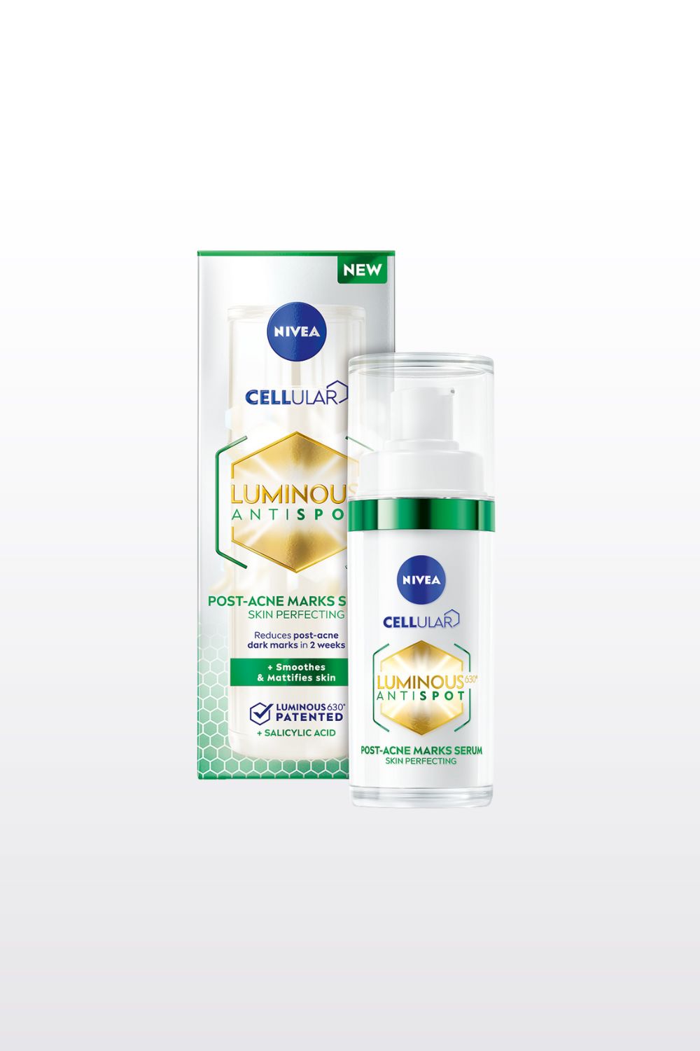 לומינוס סרום לטיפול בכתמי פוסט אקנה לעור מושלם 30 מ"ל