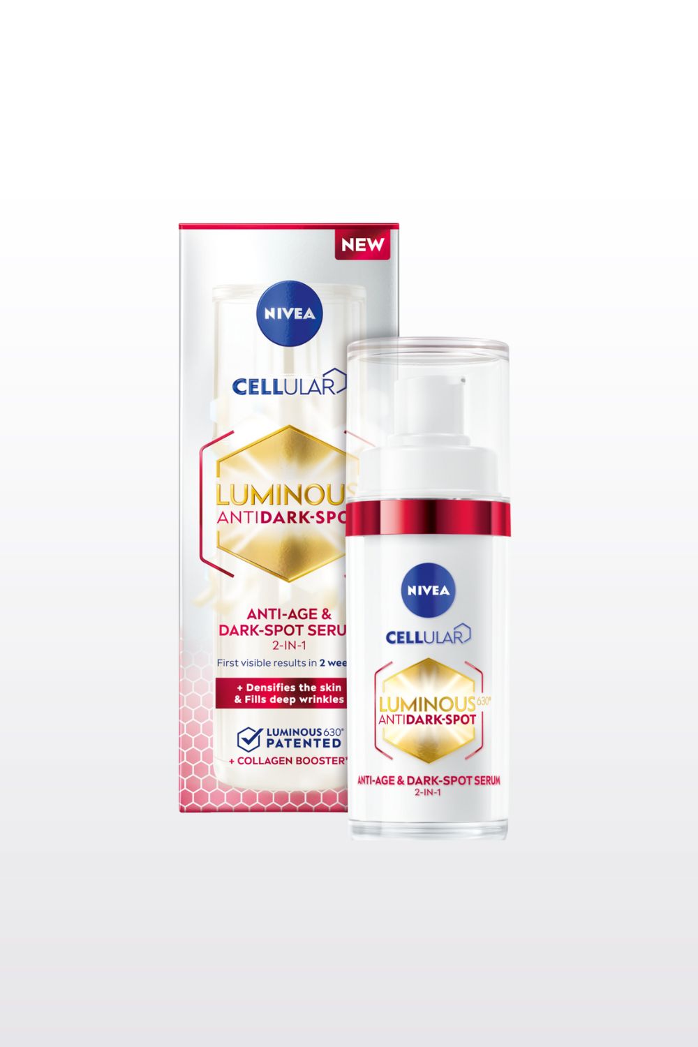 לומינוס סרום אנטי אייג' לטיפול בכתמים כהים 30 מ"ל