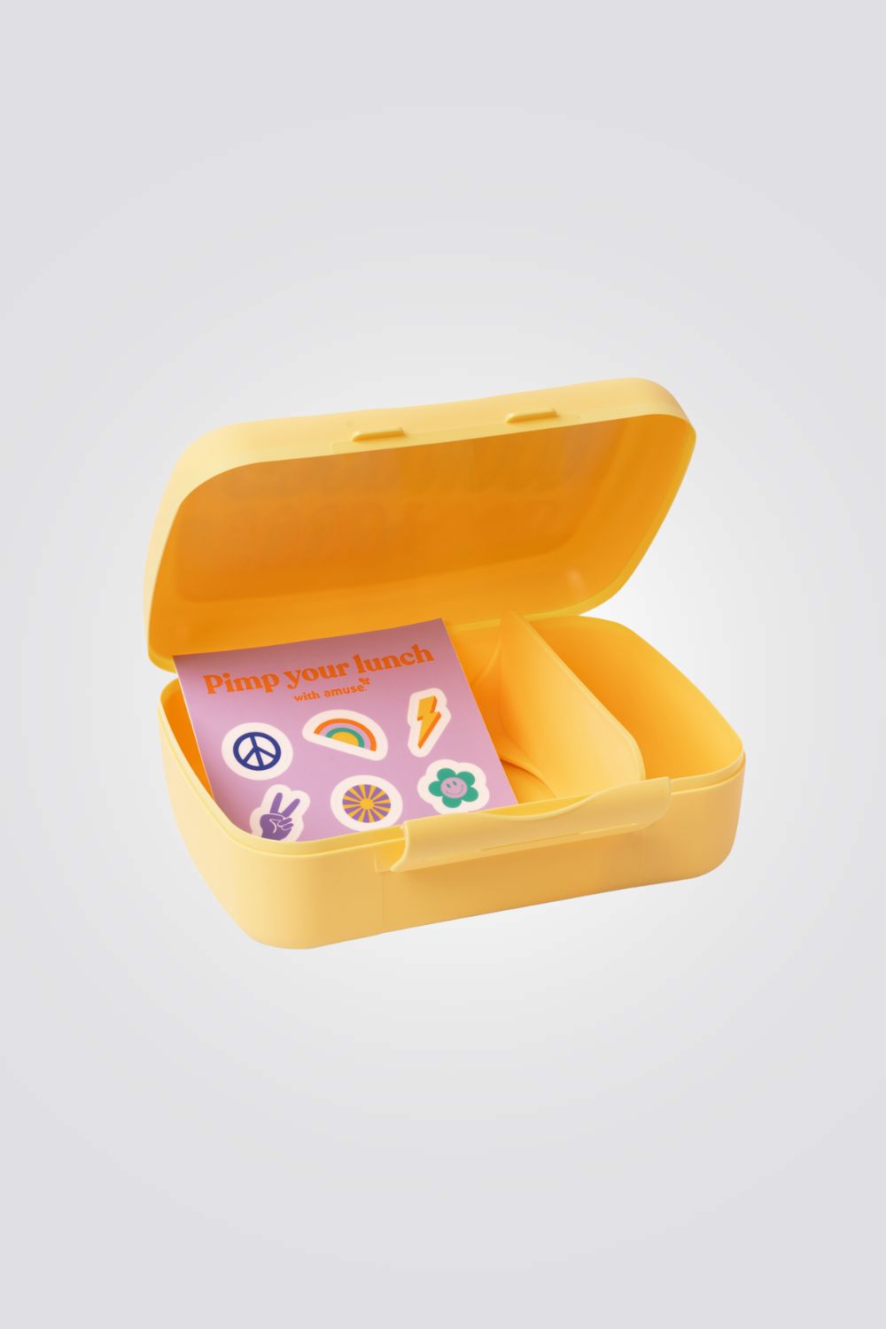 קופסת אוכל מחולקת לילדים Flower Power