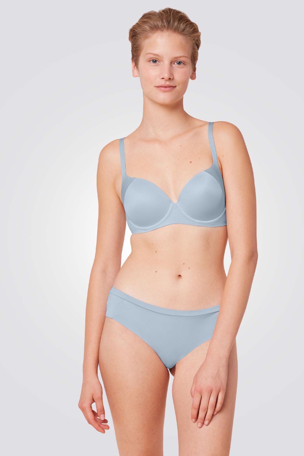 חזייה מרופדת Body Make-up Soft Touch WP EX בצבע תכלת