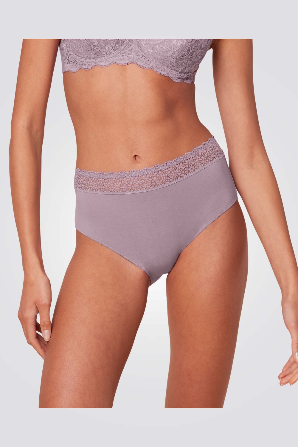 תחתוני מידי Feel of Modal Midi בצבע סגול