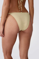 תחתון ביקיני מנצנץ עם קשירה בצדדים HELIO לנשים