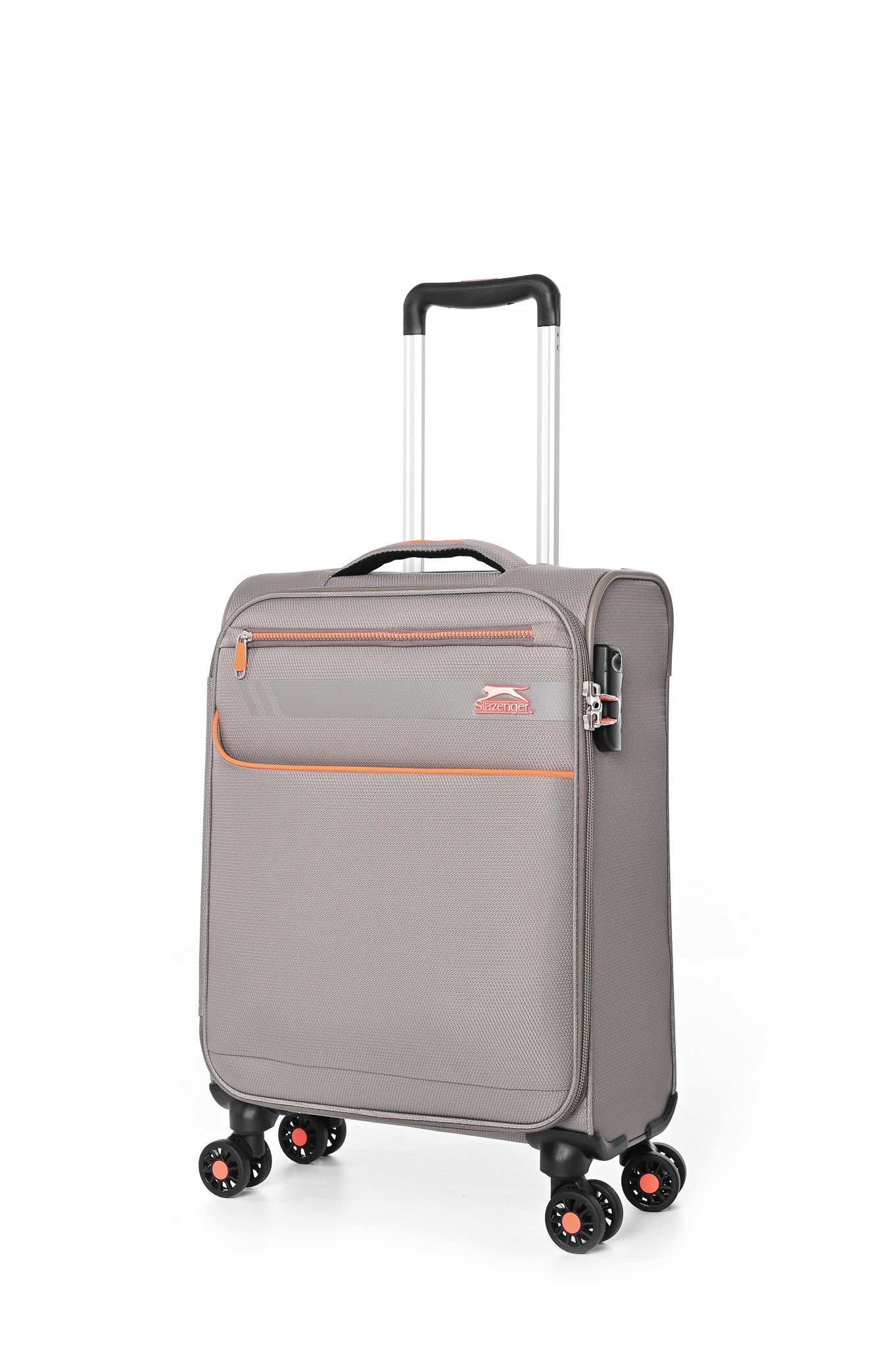 מזוודה טרולי עלייה למטוס ''18.5 דגם BARCELONA בצבע חאקי