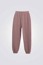 מכנסיים ארוכים Waffle-Knit Sweatpants לנשים | 4F 