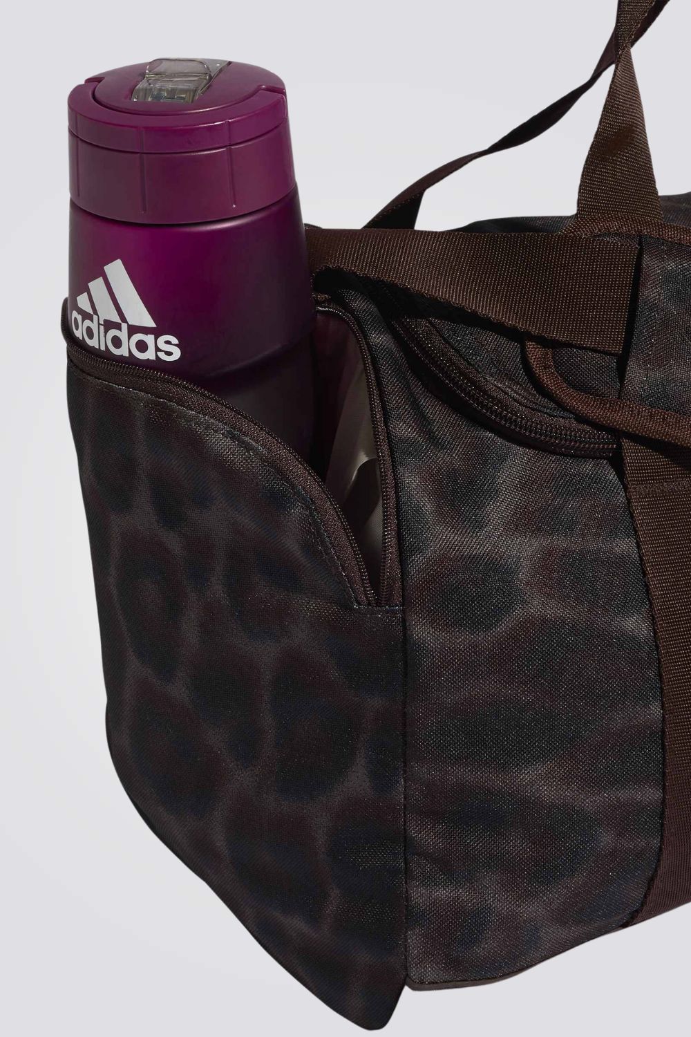 תיק אימון מנומר בצבע חום לנשים | אדידס