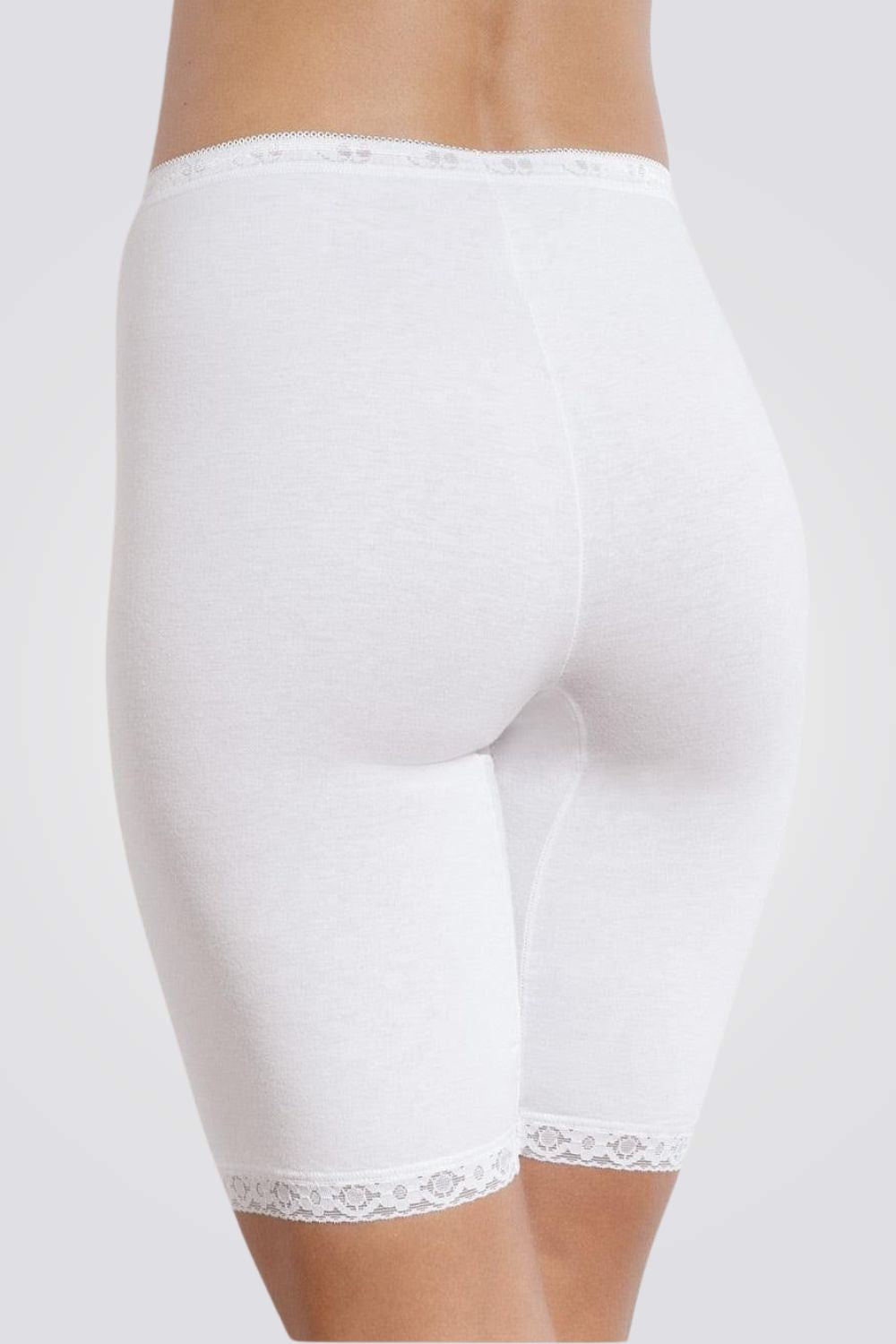 תחתוני Basic + Long בצבע לבן