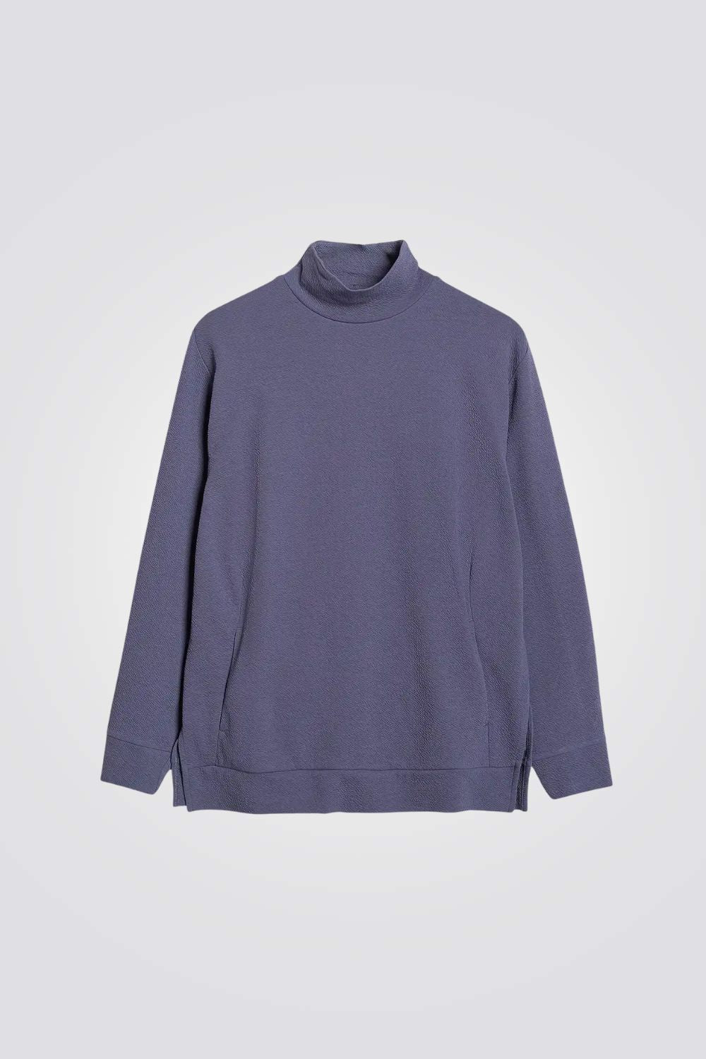 סווטשירט בגזרה רחבה עם צווארון גבוה | 4F