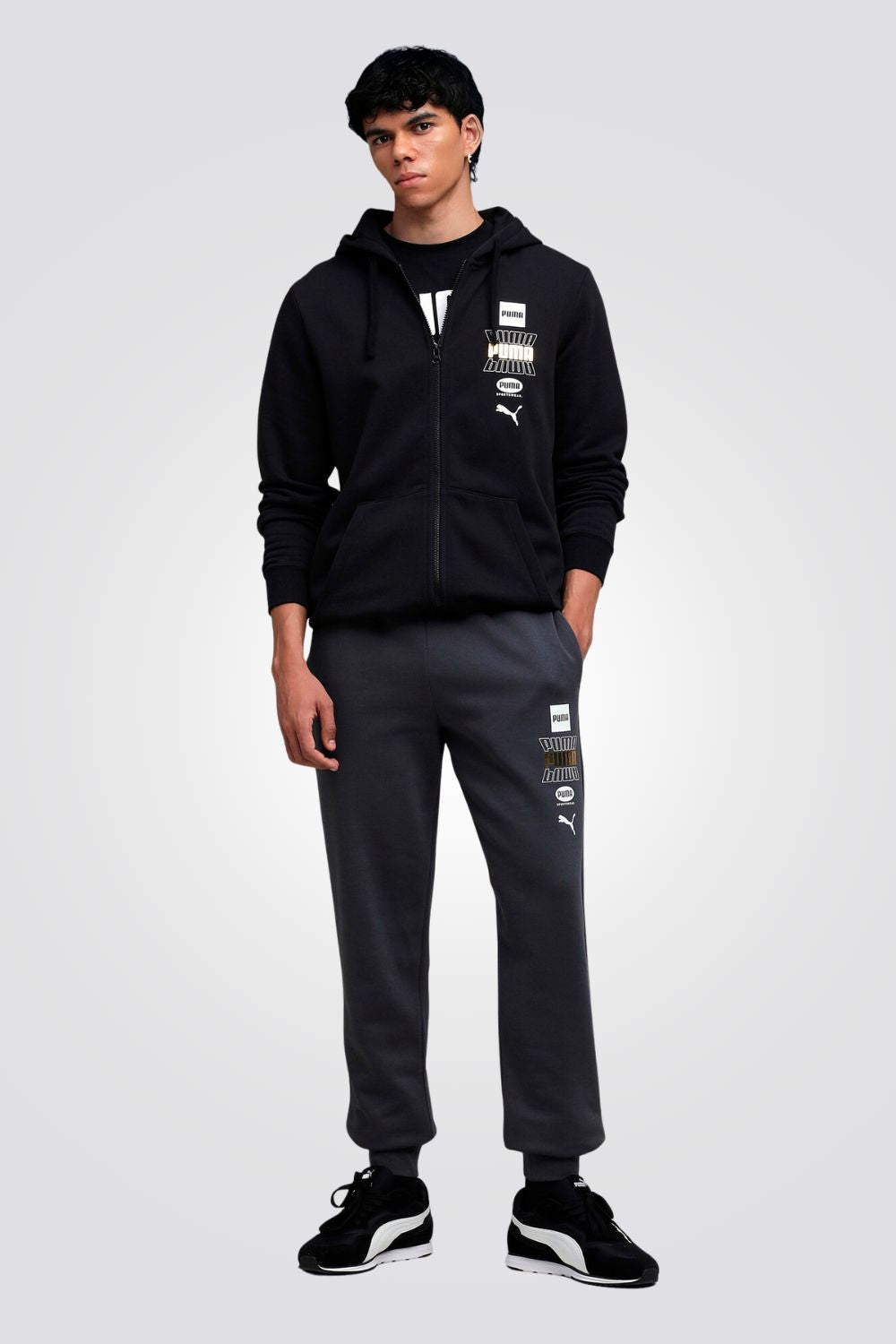 מכנסי פוטר ארוכים ESS LOGO LAB  Holiday לגברים