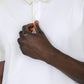 חולצת פולו רגלאן משולב בצבע לבן - MASHBIR//365 - 4
