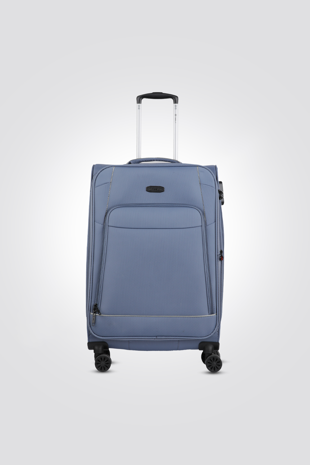 מזוודה מבד בינונית 24'' SAN DIEGO בצבע אפור