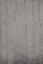 שמיכת פליז זוגית 200/220 ס"מ בצבע אפור