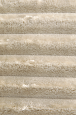 שמיכת פליז זוגית 200/220 ס"מ בעיצוב פסים | קנת קול