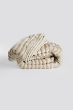 שמיכת פליז יחיד 150/200 ס"מ בעיצוב פסים | קנת קול