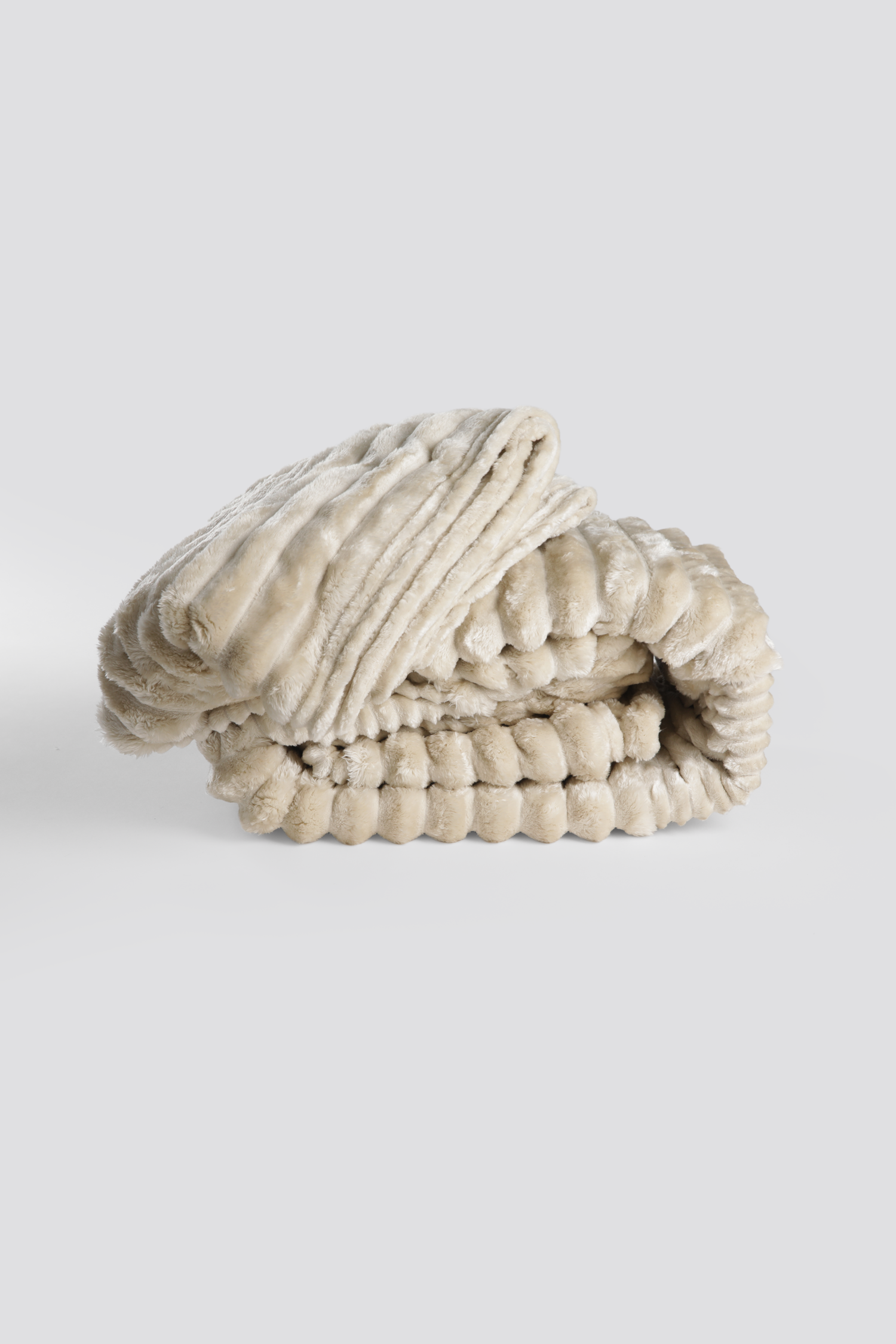 שמיכת פליז יחיד 150/200 ס"מ בעיצוב פסים | קנת קול