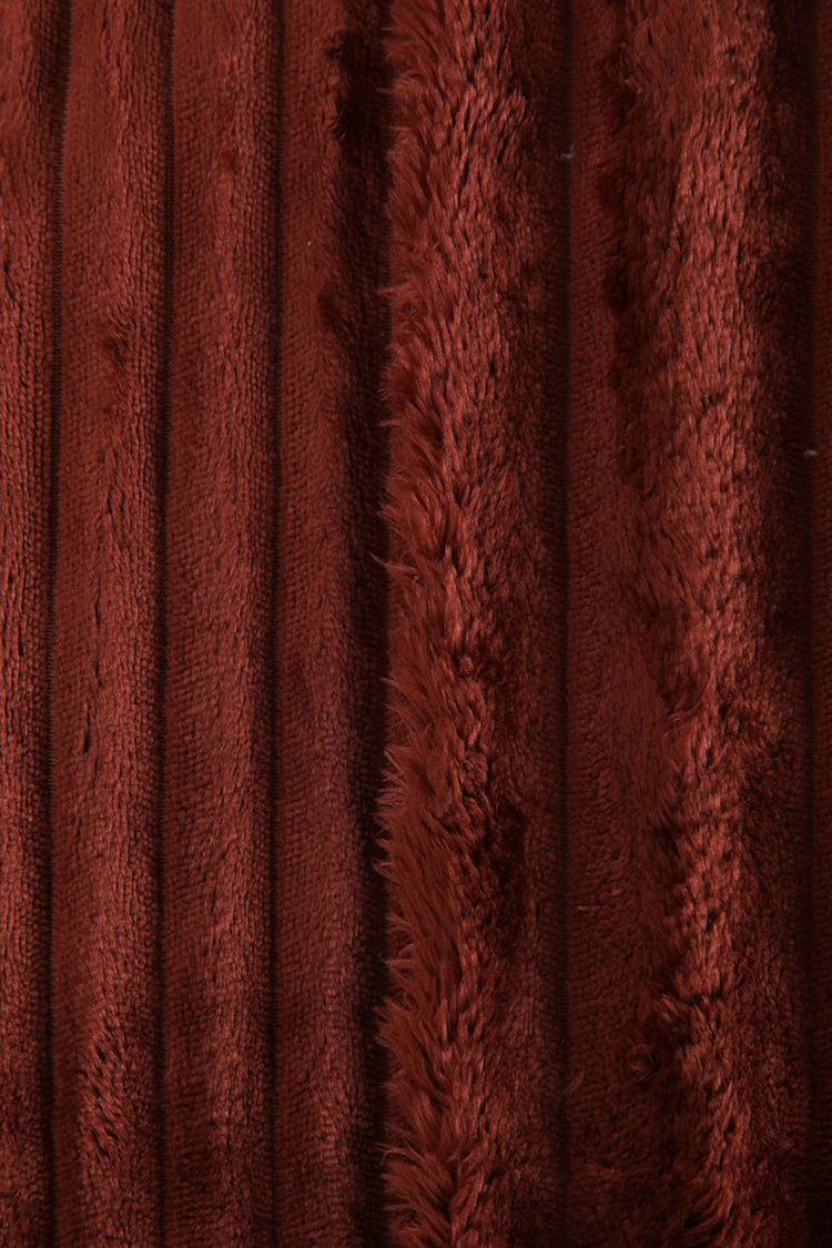 שמיכת פליז יחיד 150/200 ס"מ בעיצוב פסים | קנת קול