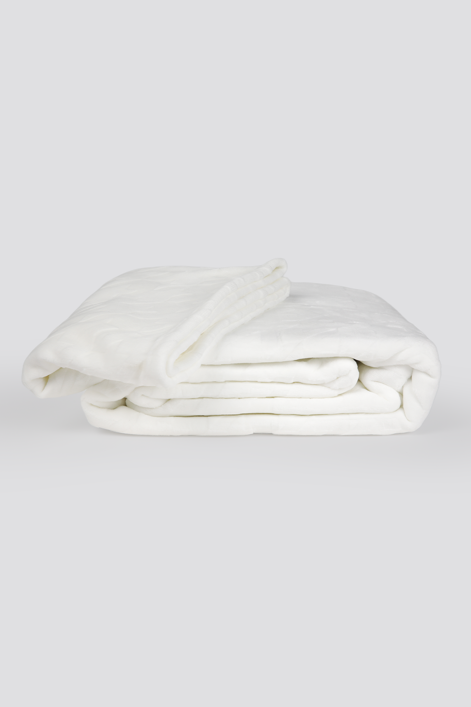 שמיכה זוגית 200/220 ס"מ במראה פרוותי עם הטבעה | קנת קול