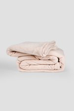 שמיכת יחיד 150/200 ס"מ במראה פרוותי עם הטבעה | קנת קול