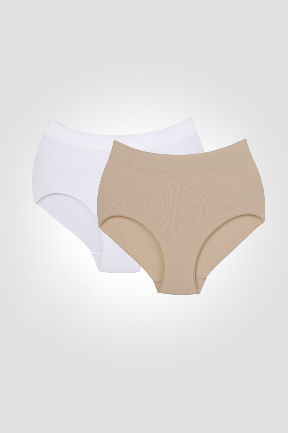 זוג תחתוני מיקרו מקסי לבן-ניוד