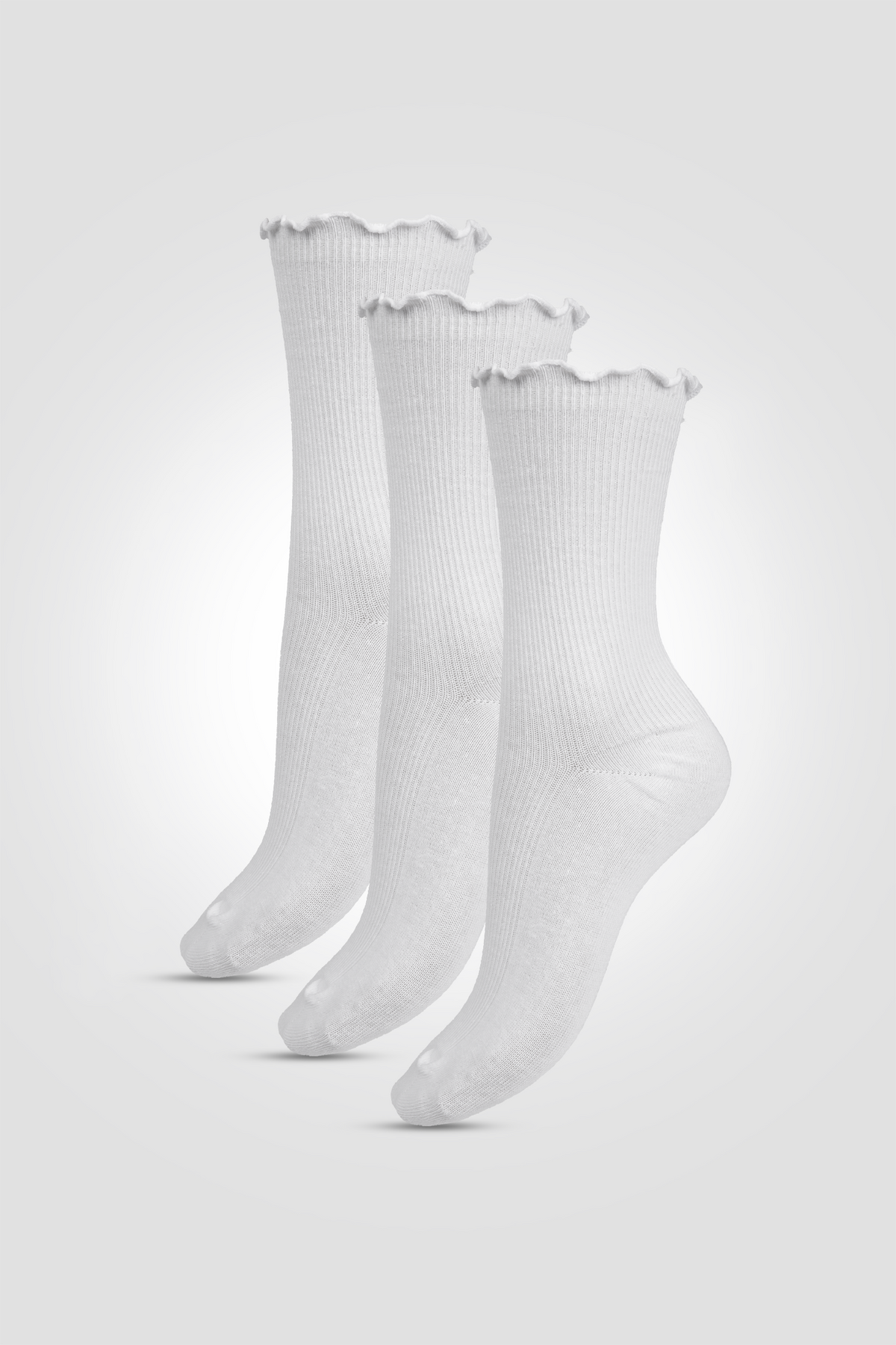 מארז שלישיית גרבי ריב בעיצוב גלי | סריגמיש