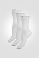 מארז שלישיית גרבי ריב בעיצוב גלי | סריגמיש