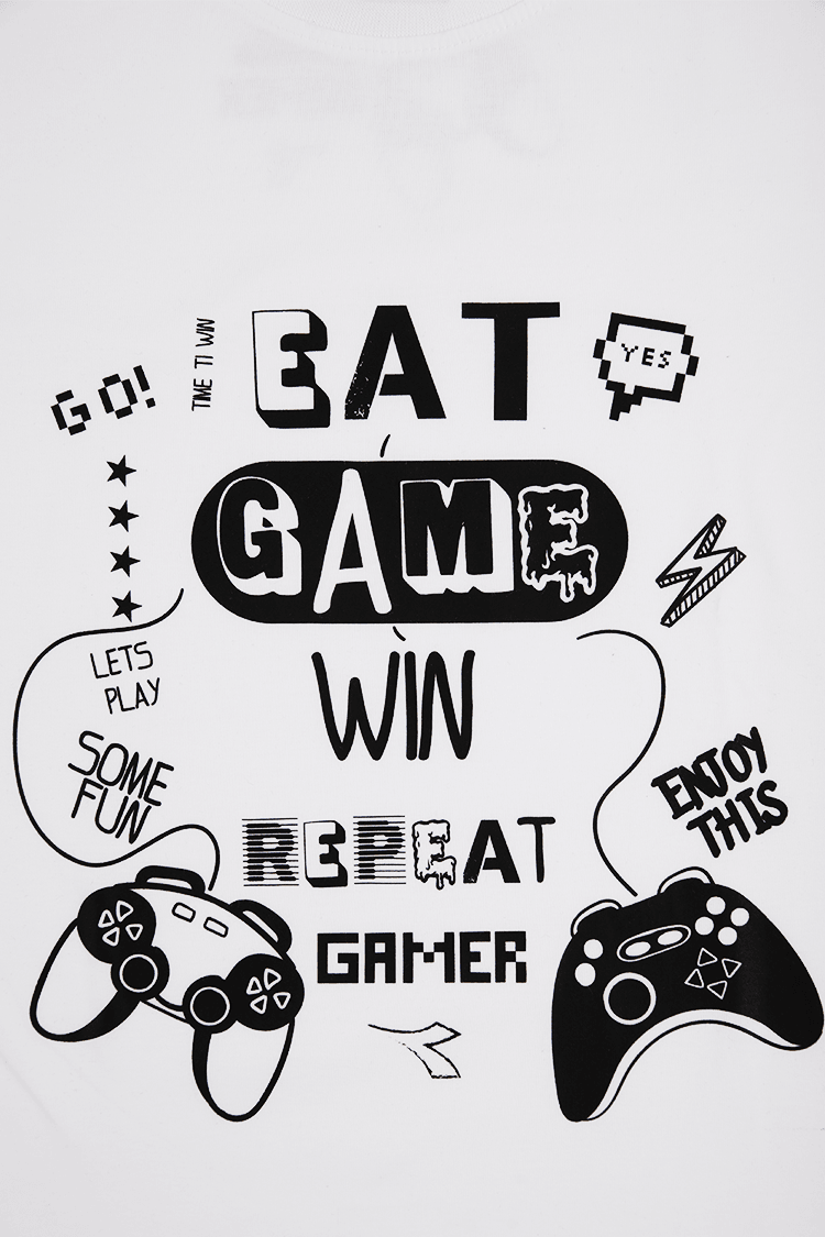 חליפה לילדים בצבע לבן ושחור - MASHBIR//365