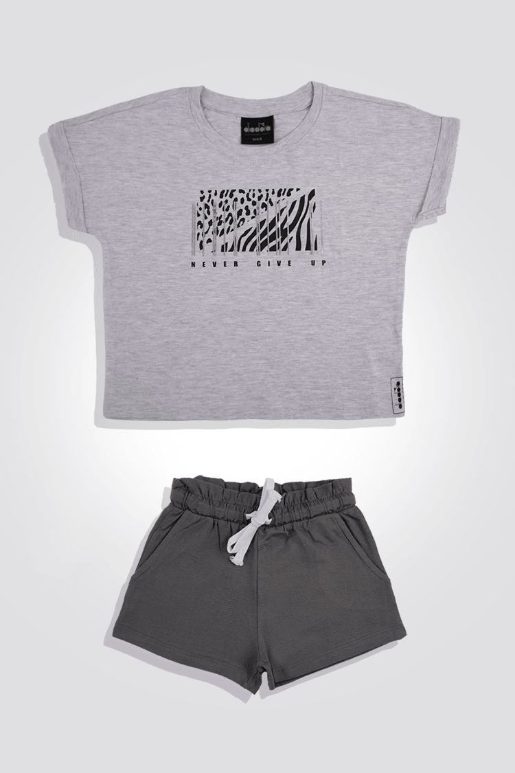 חליפה לילדות בצבע אפור - MASHBIR//365