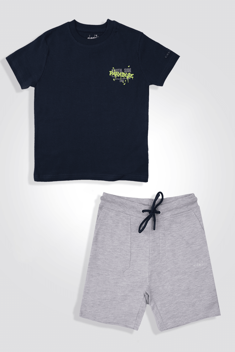 חליפה לילדים בצבע נייבי ואפור - MASHBIR//365