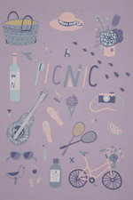 חליפה לילדות בצבע סגול ושחור - MASHBIR//365