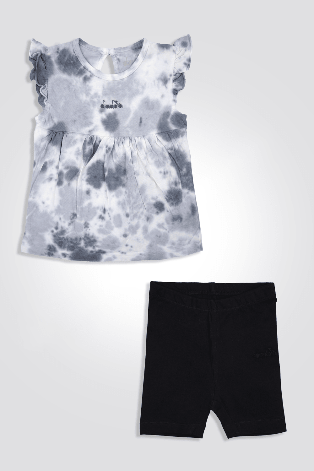 חליפה לתינוקות בצבע אפור ולבן - MASHBIR//365