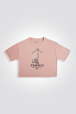 חליפה לילדות בצבע ורוד ושחור - MASHBIR//365