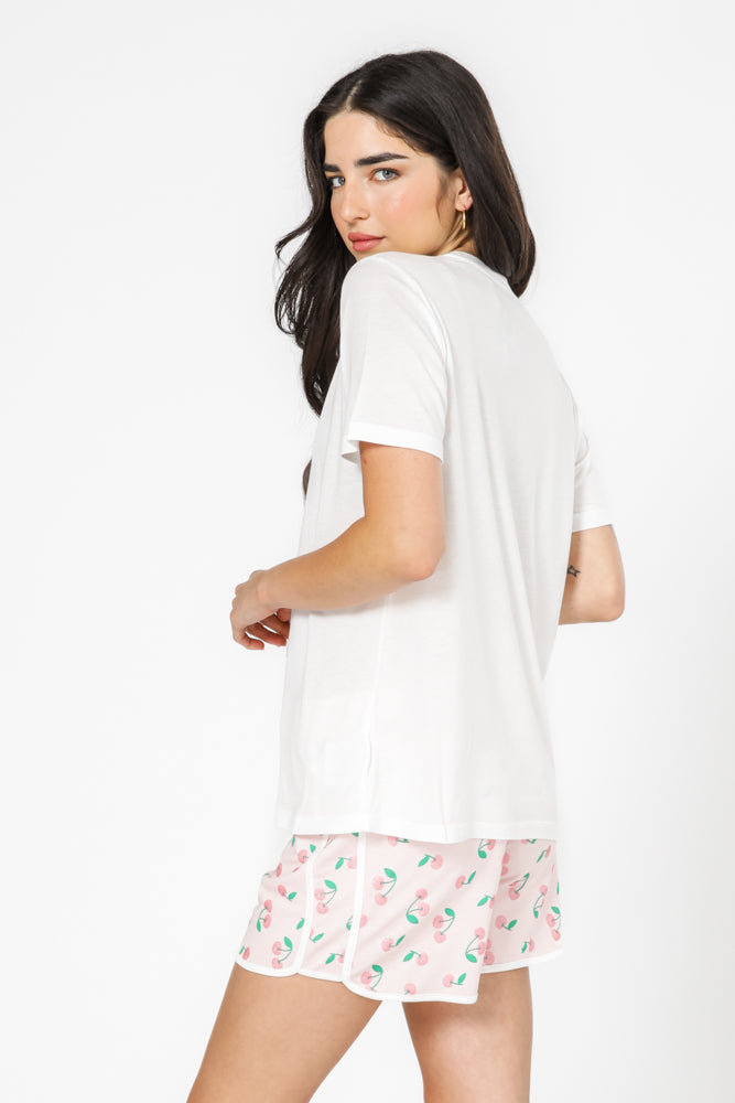 סט פיג'מה טרולי לנשים חלק אחורי