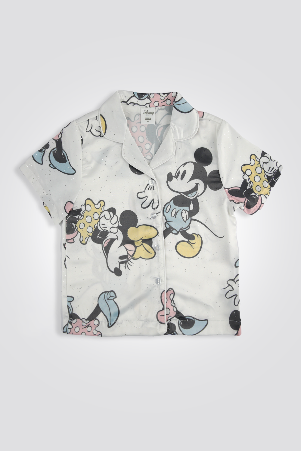 חולצת פיג'מה סאטן מיקי מאוס