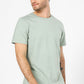  חולצה קצרה צווארון עגול בצבע ירוק - 5