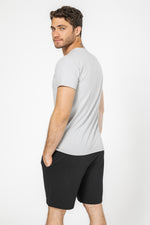  טישירט בצבע אפור לגבר