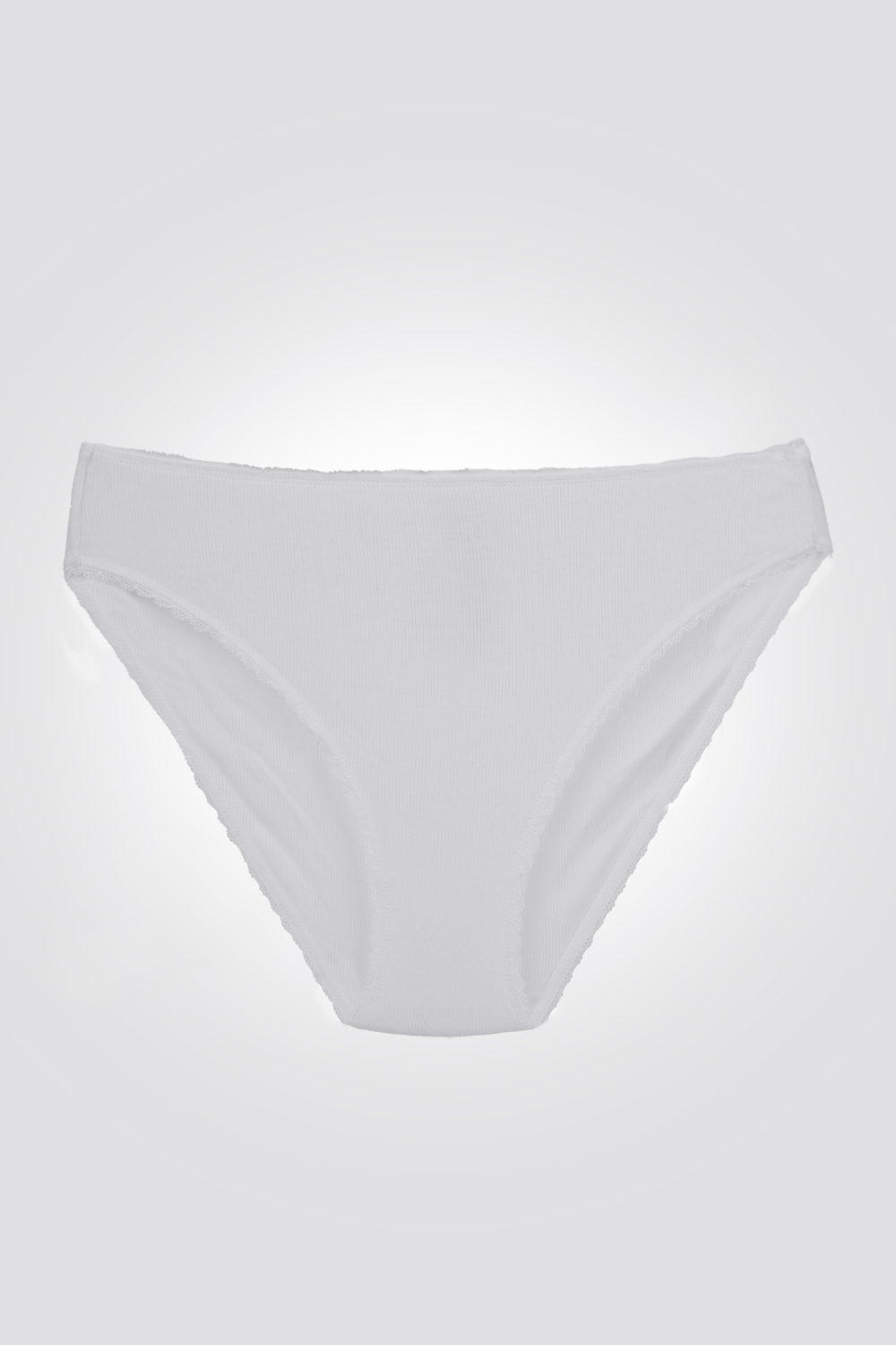 תחתוני מיני ריב BAMBOO בצבע לבן