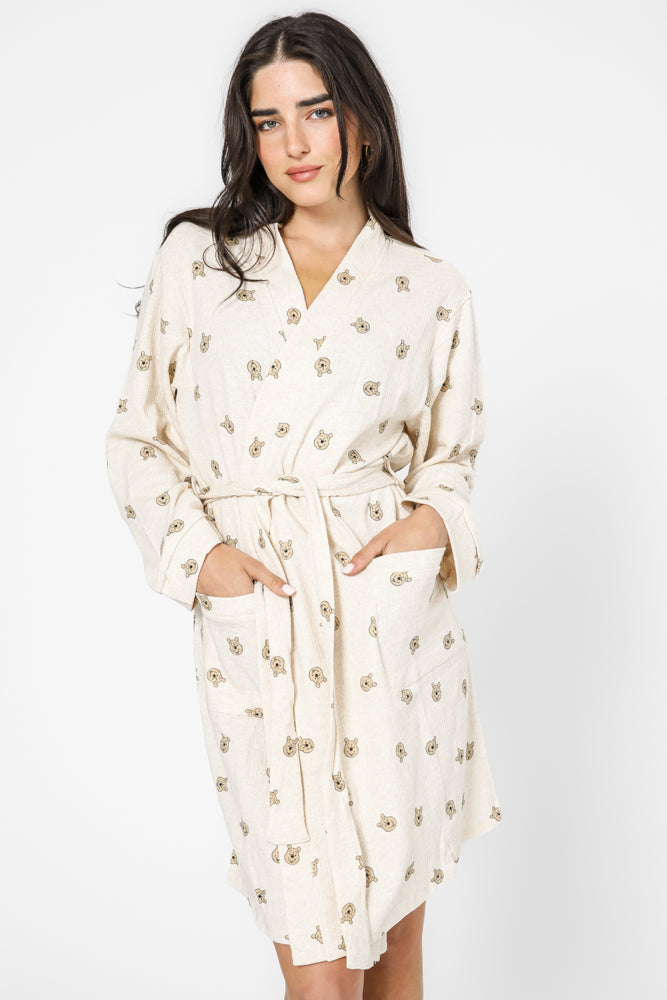 חלוק בית מבד וופל POOH 