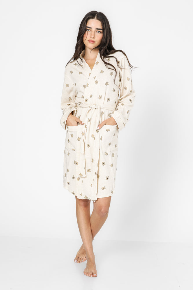 חלוק בית מבד וופל POOH 