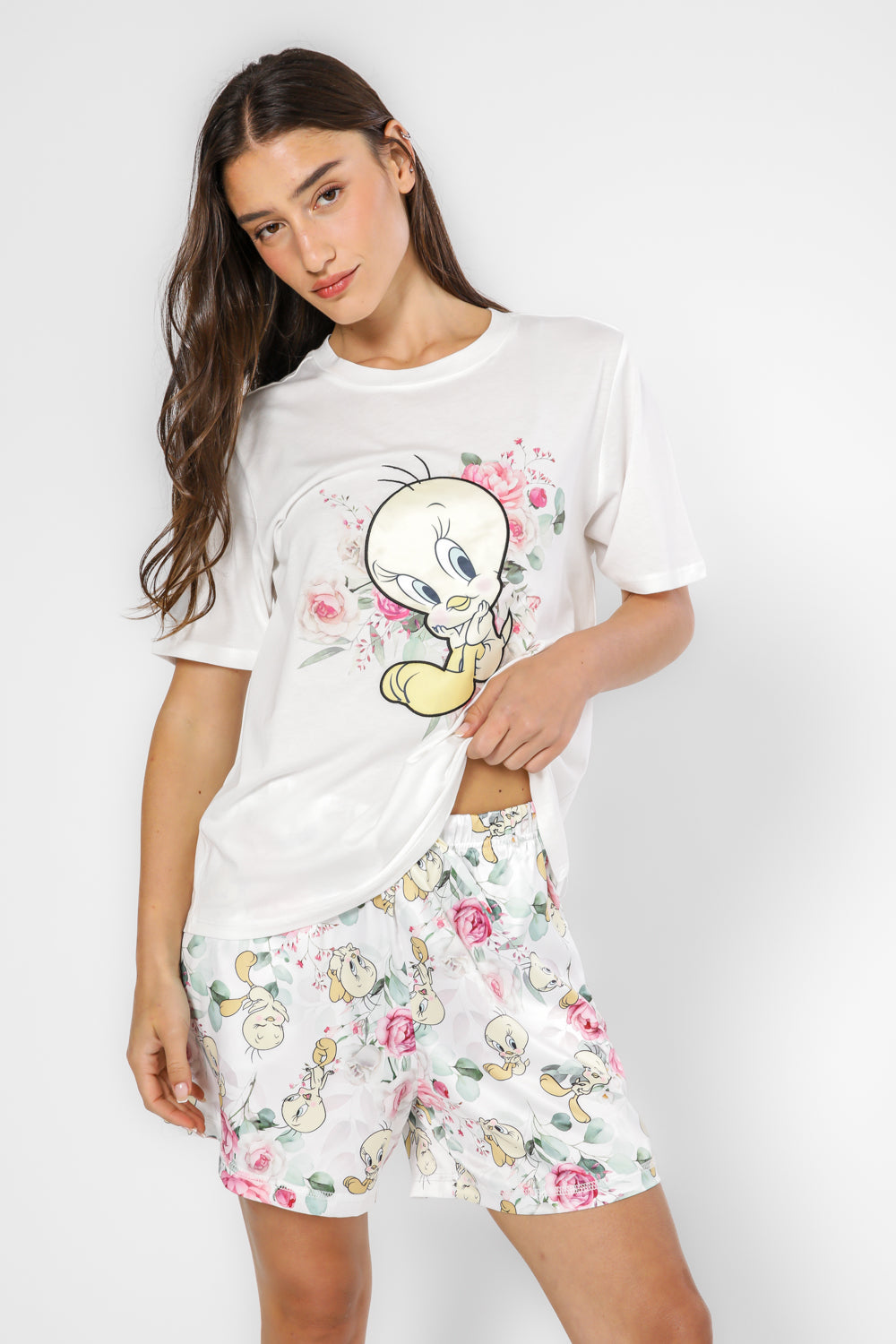 סט פיג’מה קצרה TWEETY