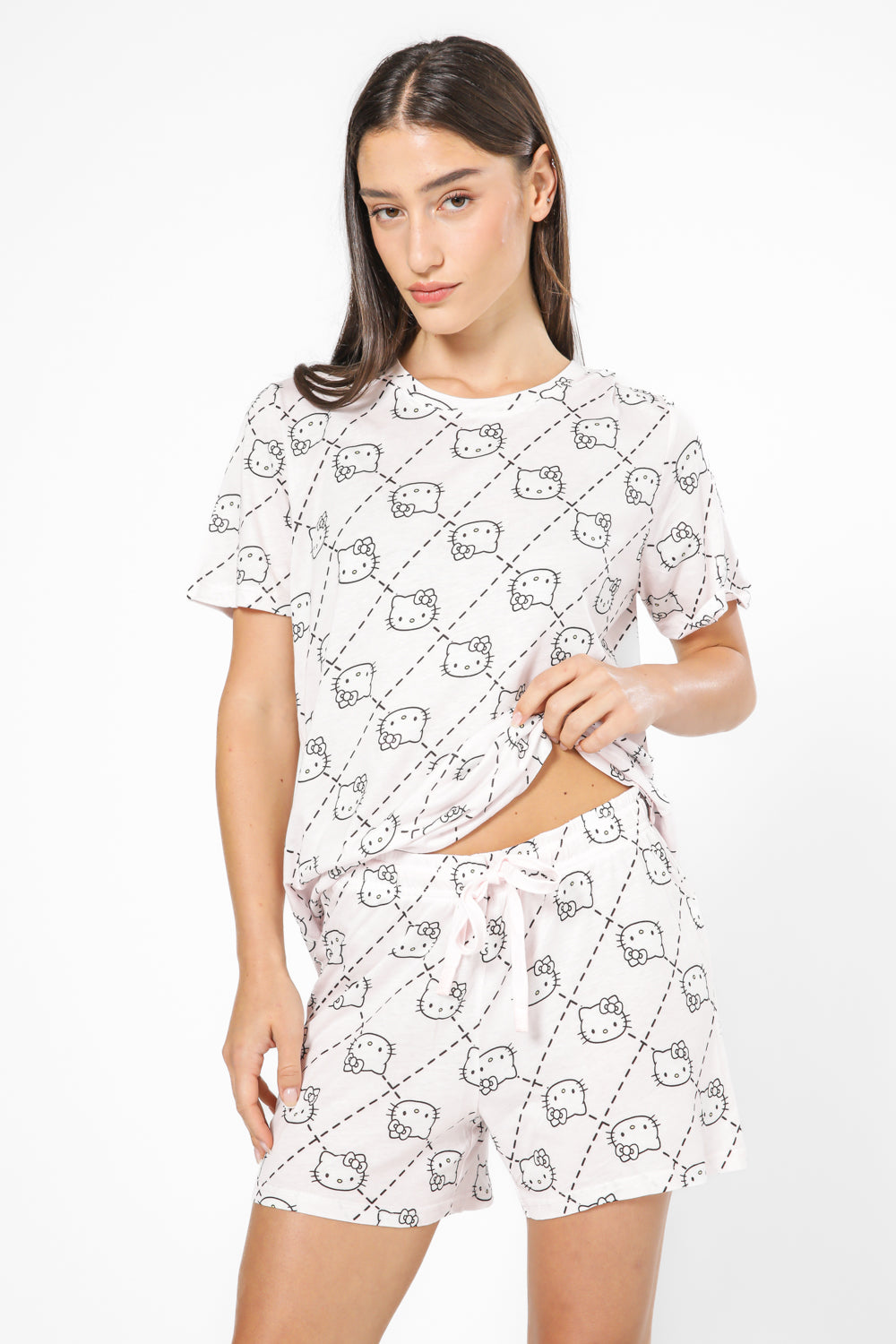 סט פיג’מה קצרה HELLO KITTY