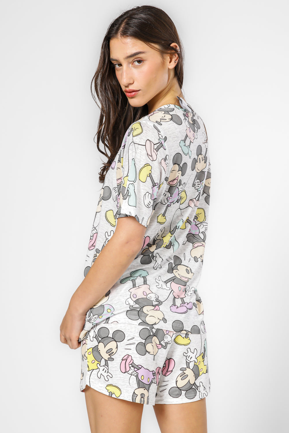 סט פיג’מה קצרה MICKEY POP