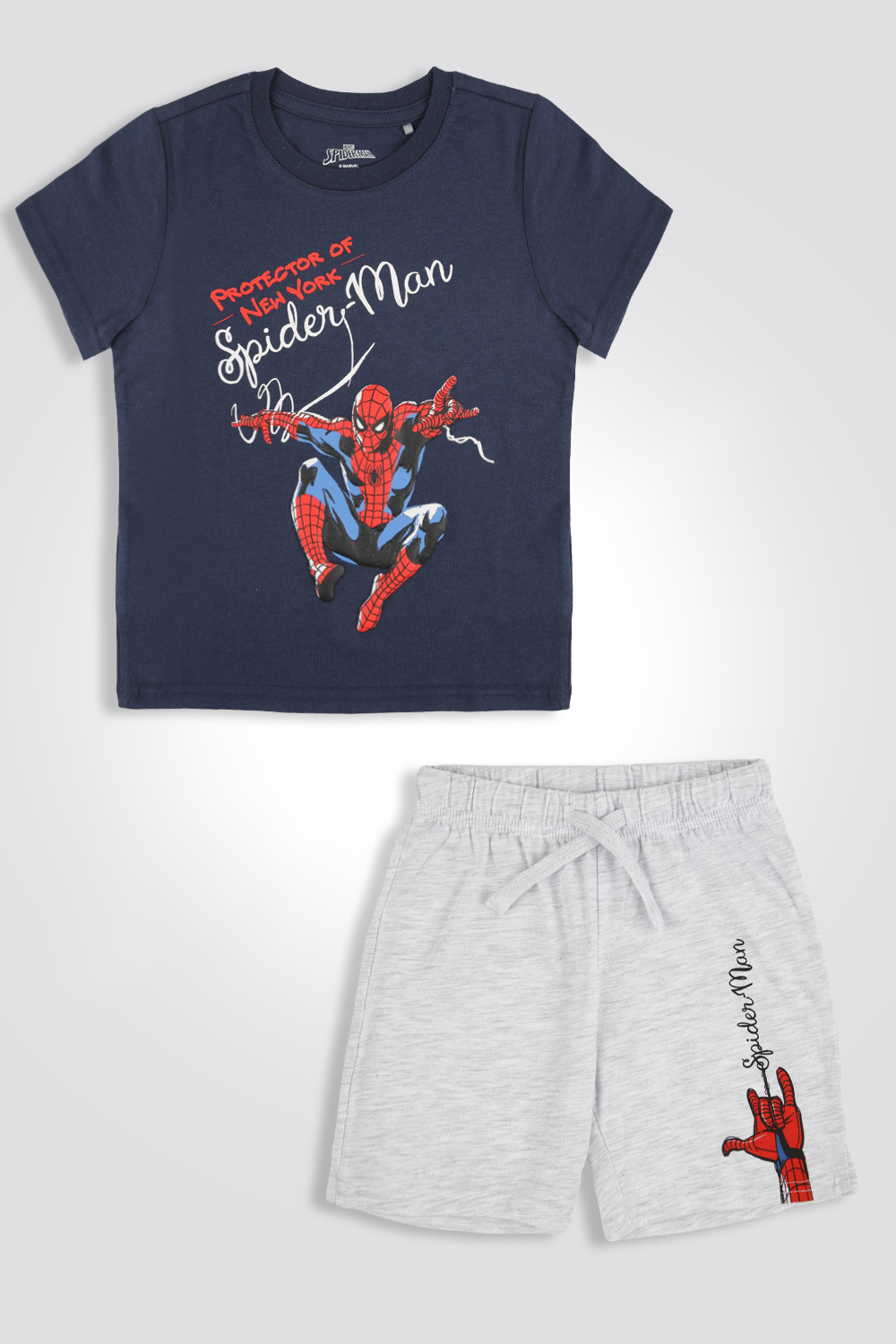 סט פיג'מה ספיידרמן מכנס וחולצה
