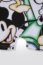 פיג’מת אוברול קצרה MICKEY AND FRIENDS