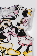 פיג’מת אוברול קצרה MICKEY AND FRIENDS