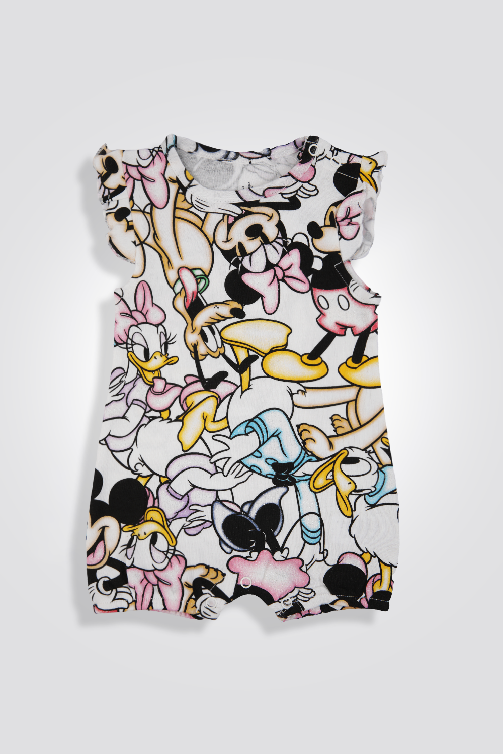 פיג’מת אוברול קצרה MICKEY AND FRIENDS