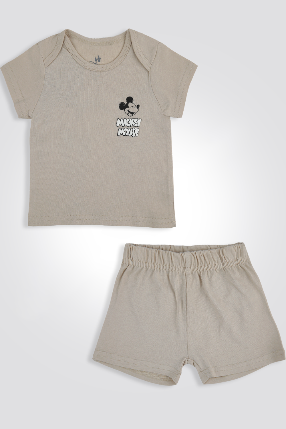 סט פיג'מה מיקי מאוס בצבע בז'